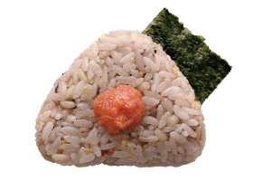 十六穀米おむすび　明太子